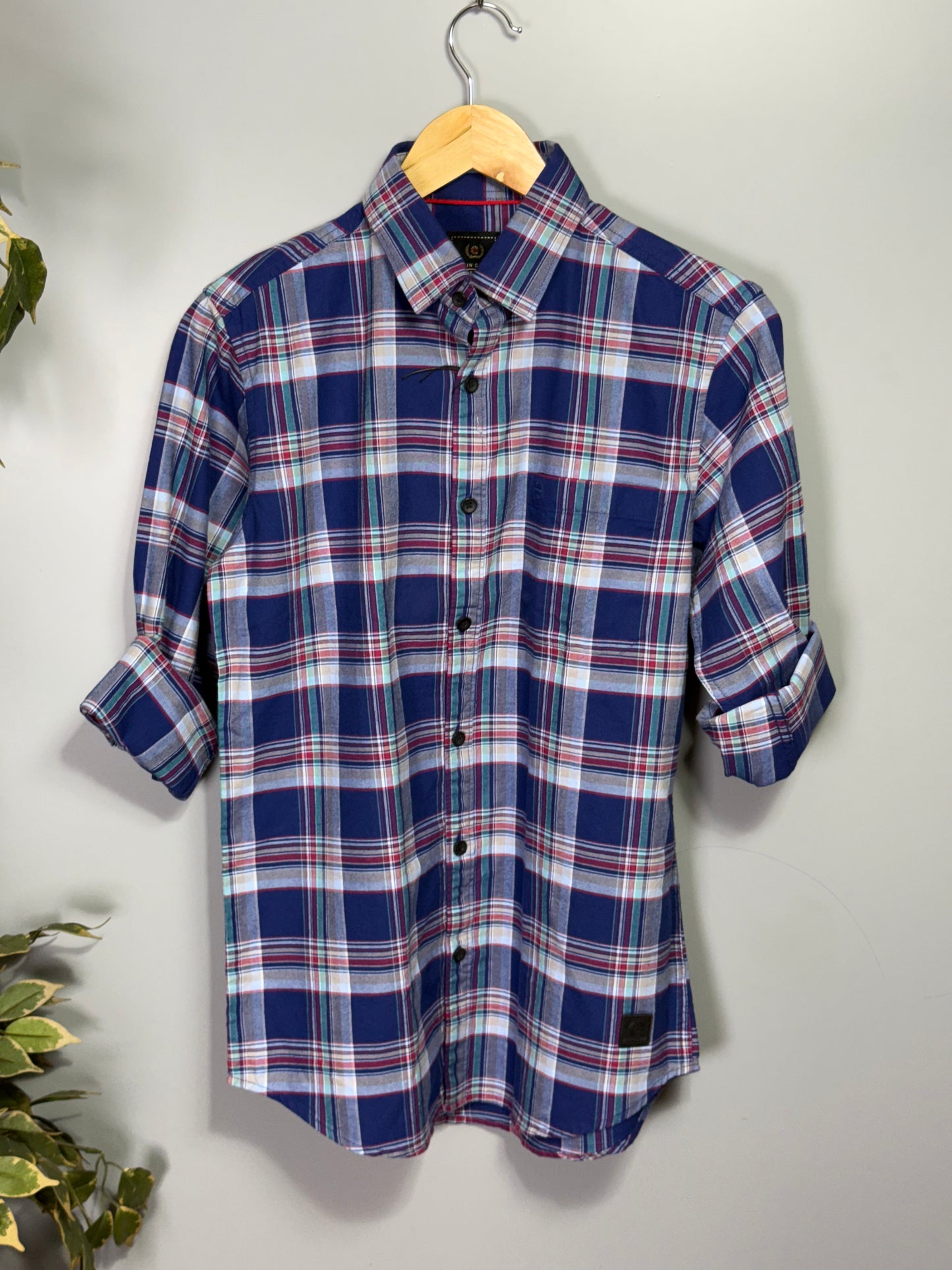 Men's Checked Full Sleeve Shirt