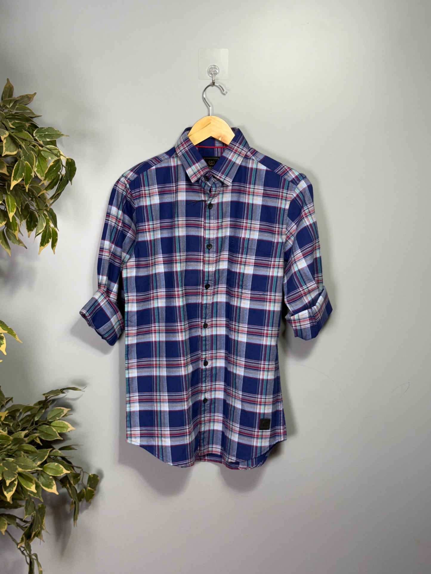 Men's Checked Full Sleeve Shirt