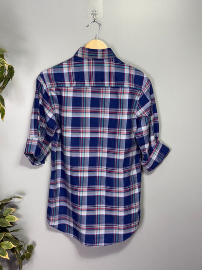 Men's Checked Full Sleeve Shirt