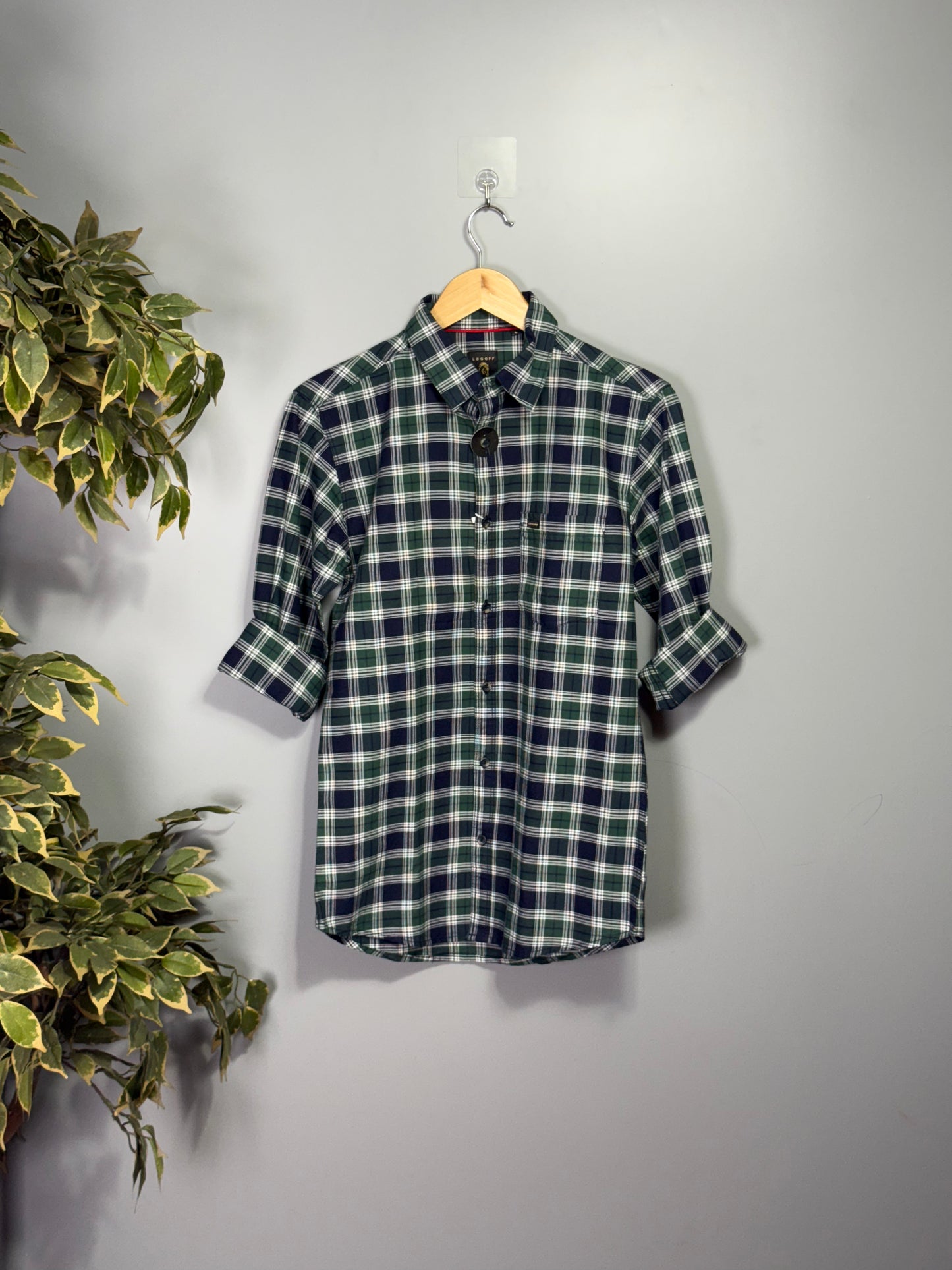 Men's Checked Full Sleeve Shirt