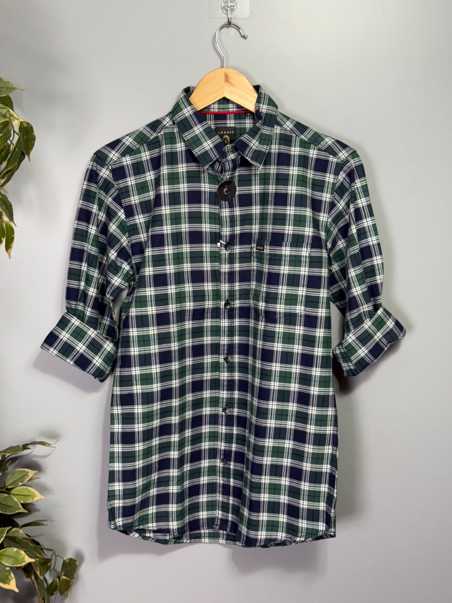 Men's Checked Full Sleeve Shirt