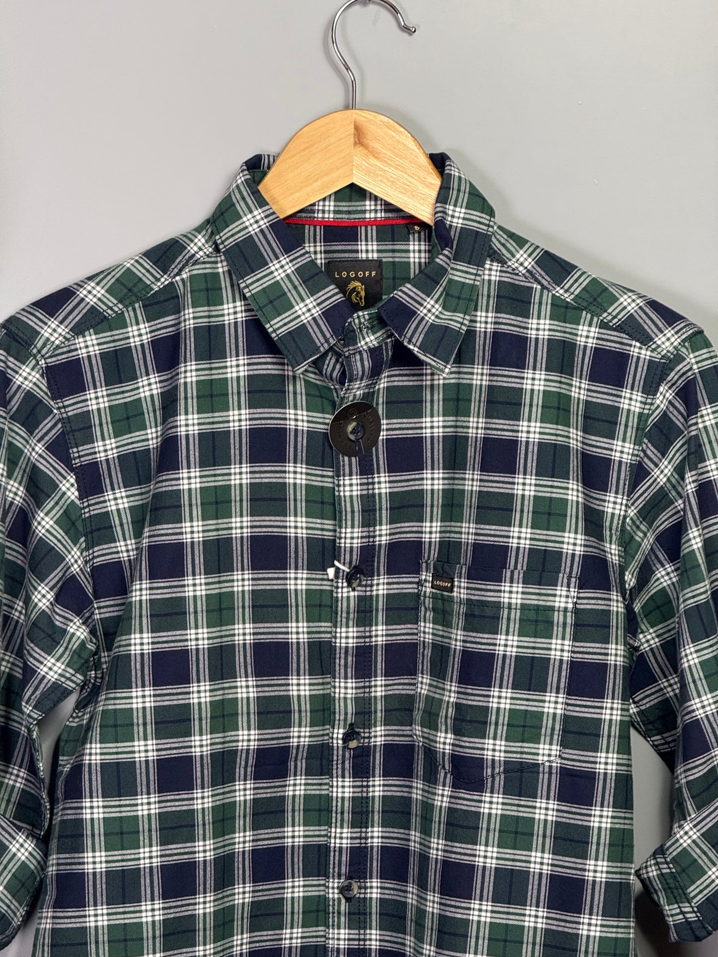 Men's Checked Full Sleeve Shirt