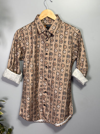 Men's Printed Full Sleeve Shirt