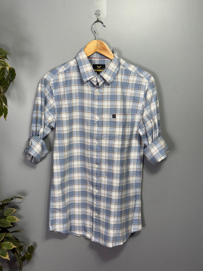 Men's Checked Full Sleeve Shirt