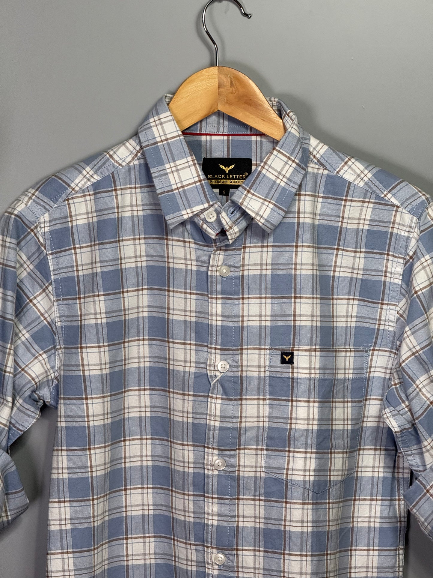 Men's Checked Full Sleeve Shirt