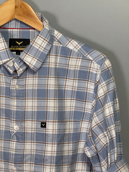 Men's Checked Full Sleeve Shirt