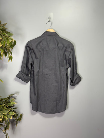 Men's Solid Full Sleeve Shirt