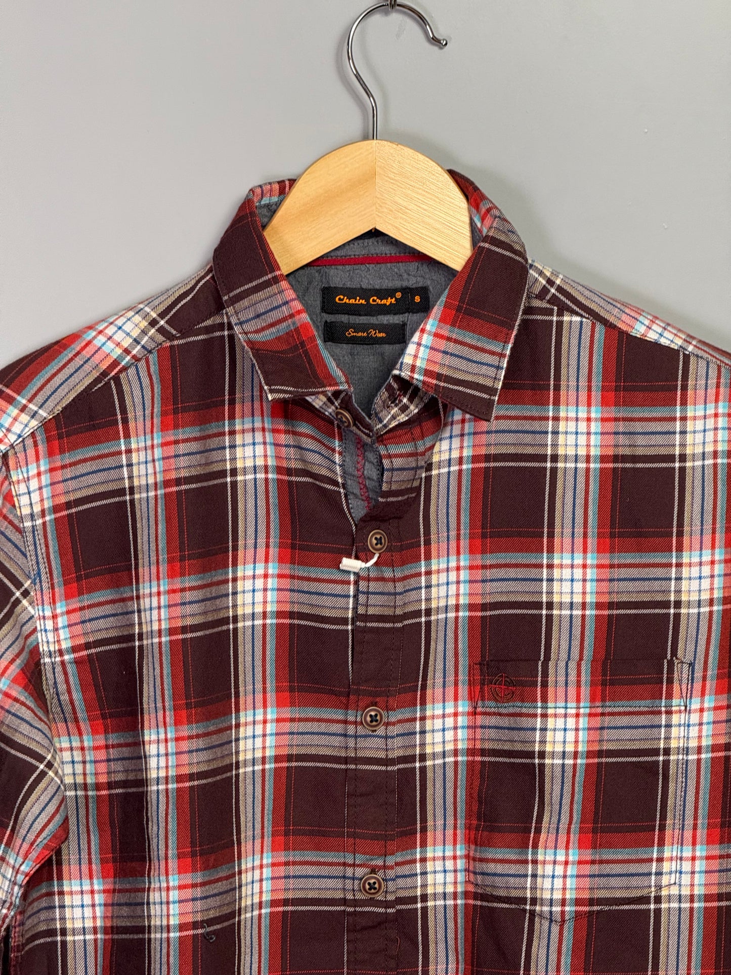 Men's Checked Full Sleeve Shirt