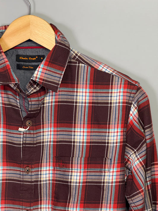 Men's Checked Full Sleeve Shirt