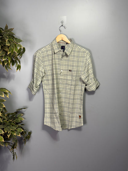 Men's Checked Full Sleeve Shirt