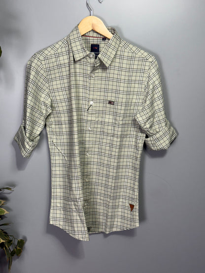 Men's Checked Full Sleeve Shirt