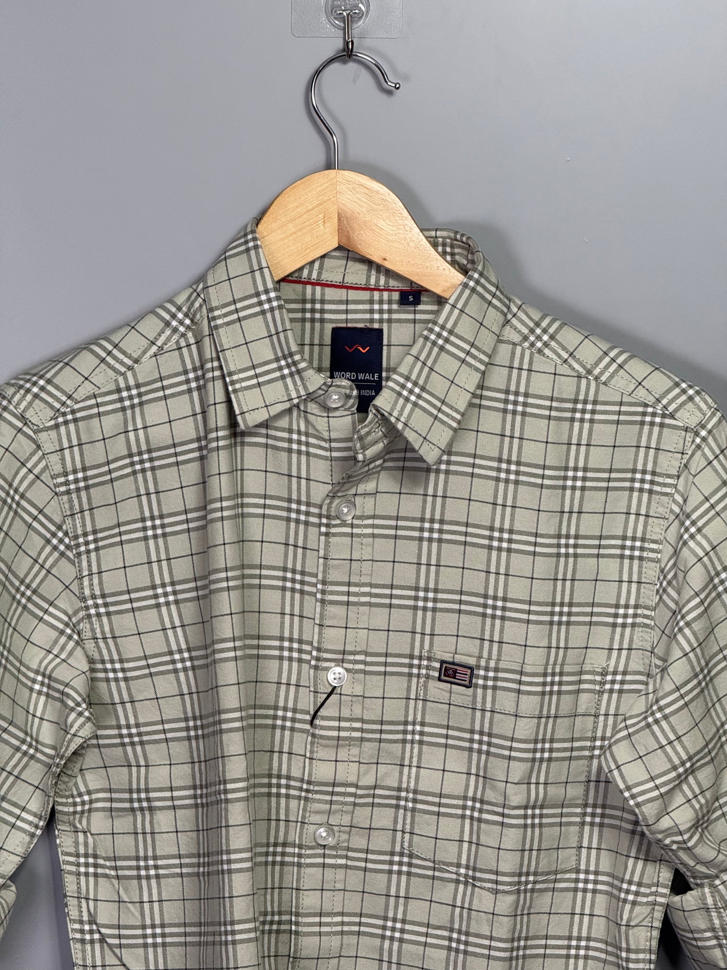 Men's Checked Full Sleeve Shirt