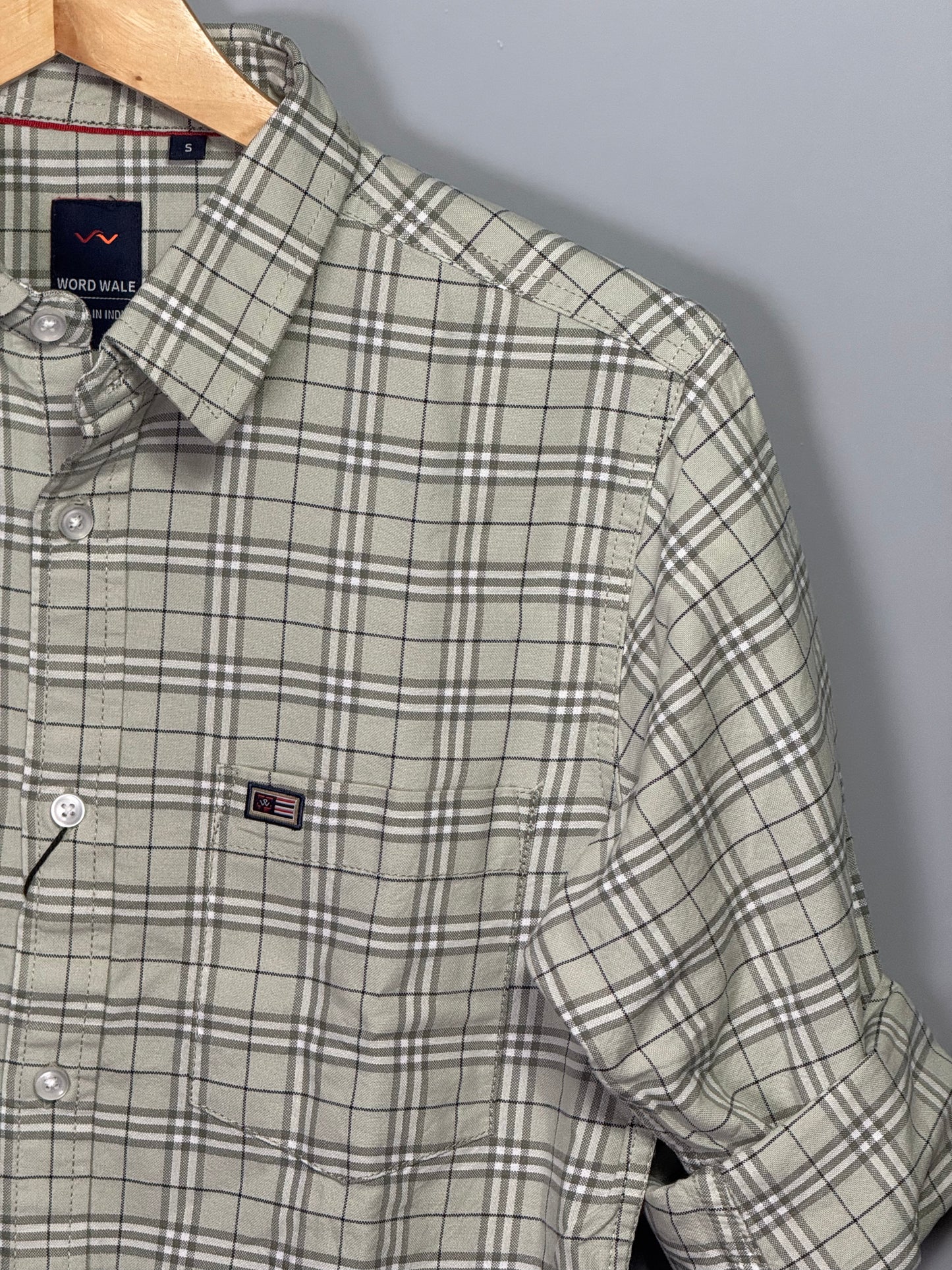 Men's Checked Full Sleeve Shirt