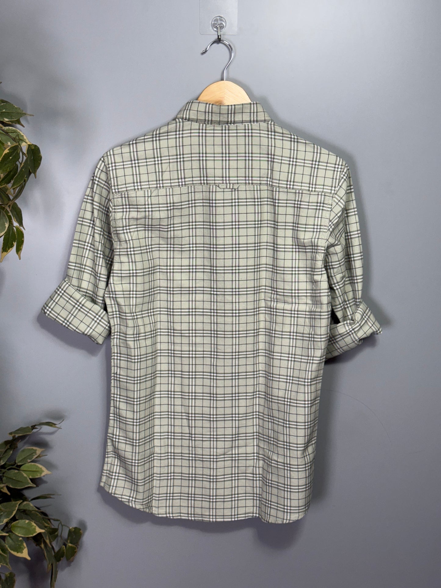 Men's Checked Full Sleeve Shirt