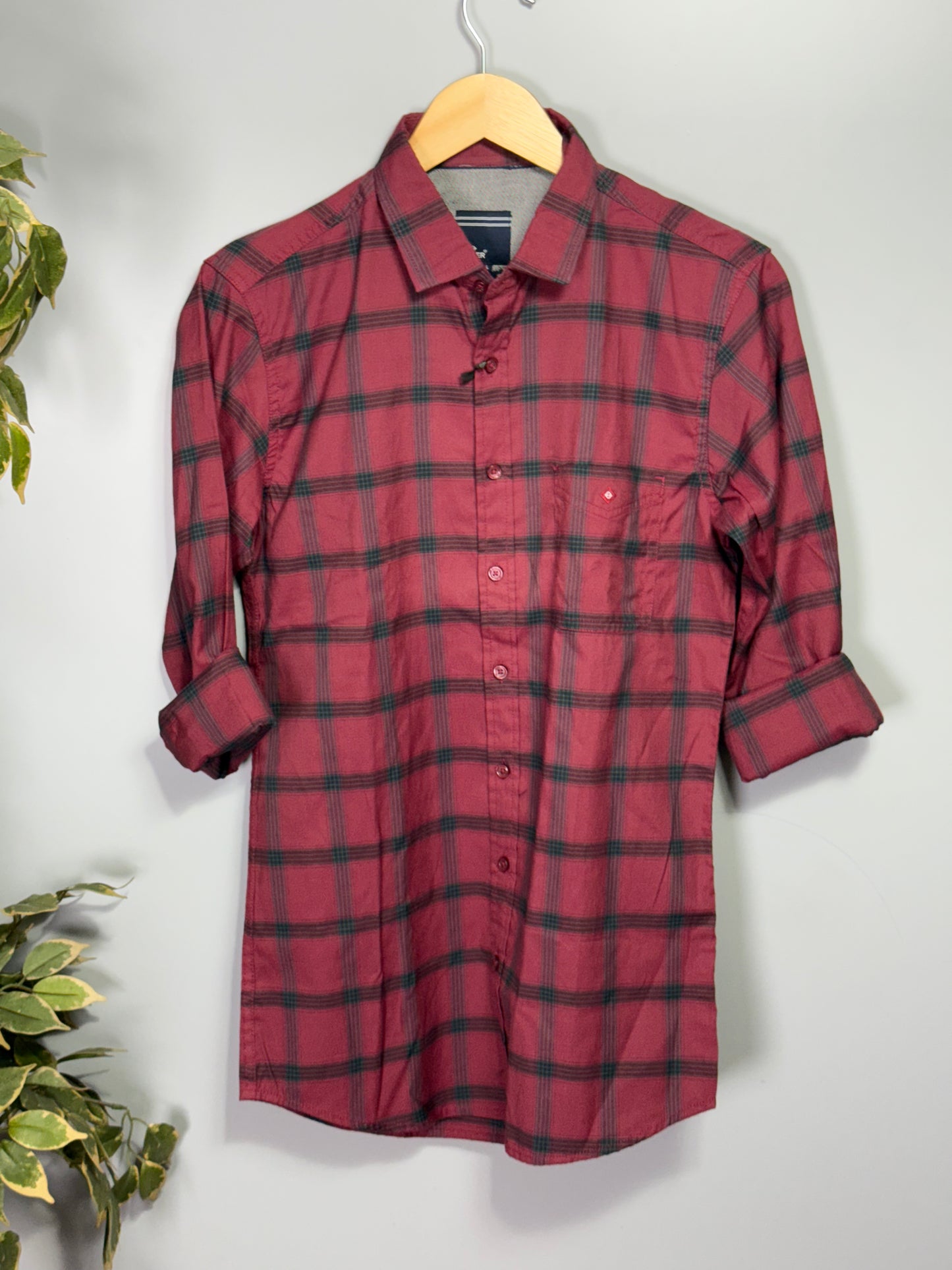 Men's Checked Full Sleeve Shirt