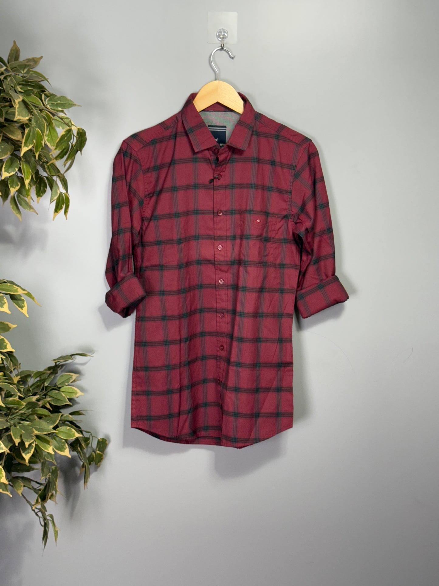 Men's Checked Full Sleeve Shirt