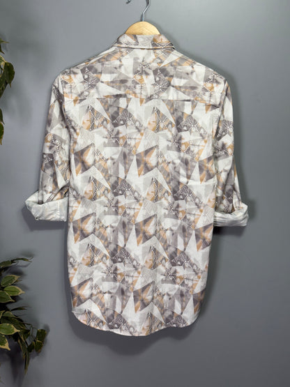 Men's Printed Full Sleeve Shirt