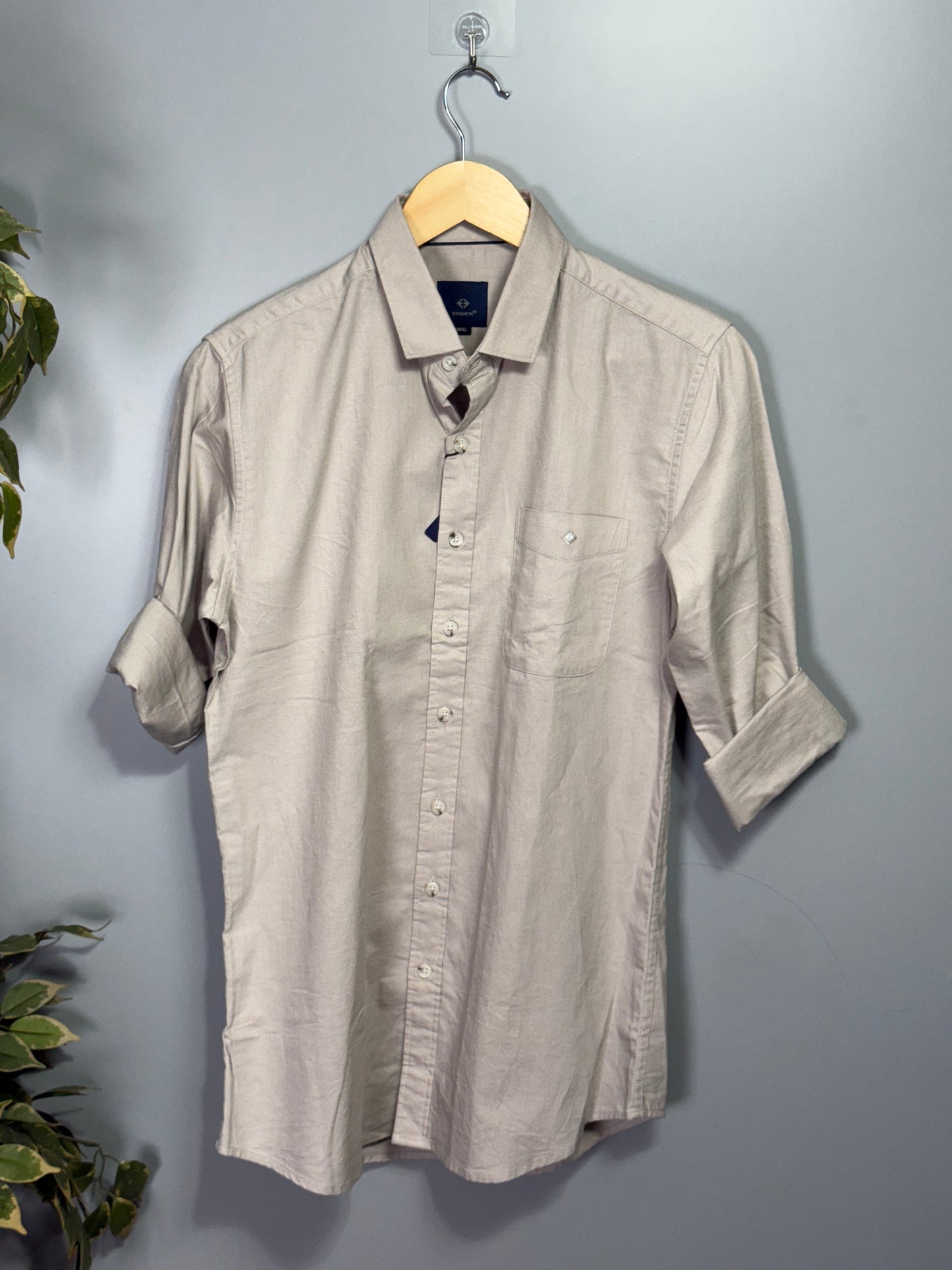 Men's Solid Full Sleeve Shirt