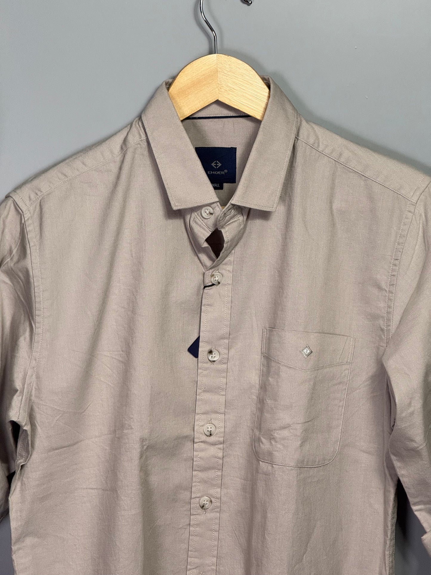 Men's Solid Full Sleeve Shirt