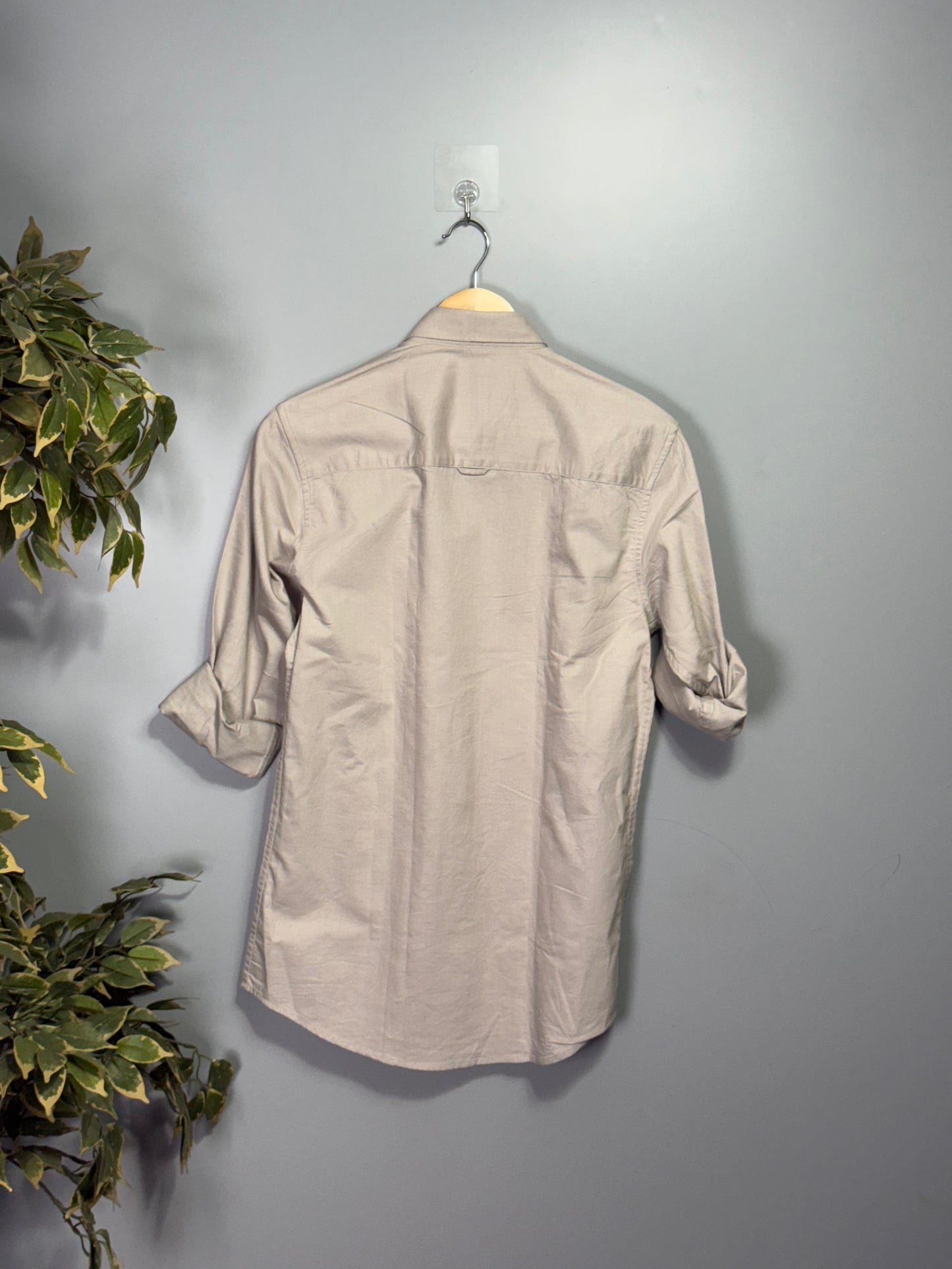 Men's Solid Full Sleeve Shirt