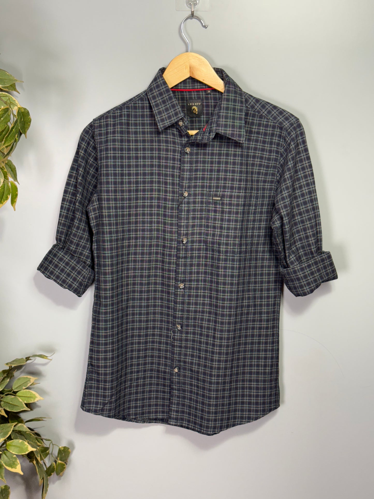 Men's Checked Full Sleeve Shirt