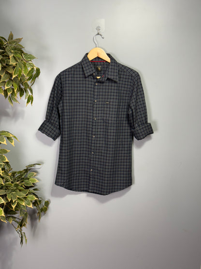 Men's Checked Full Sleeve Shirt