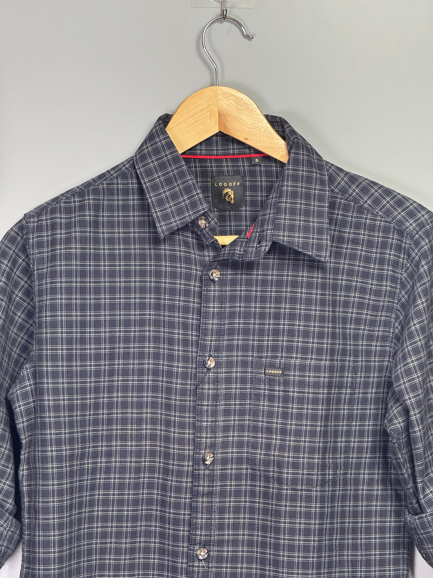 Men's Checked Full Sleeve Shirt