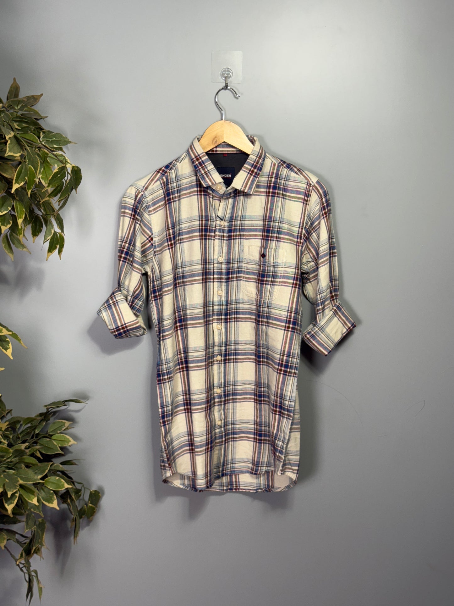 Men's Checked Full Sleeve Shirt