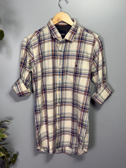 Men's Checked Full Sleeve Shirt