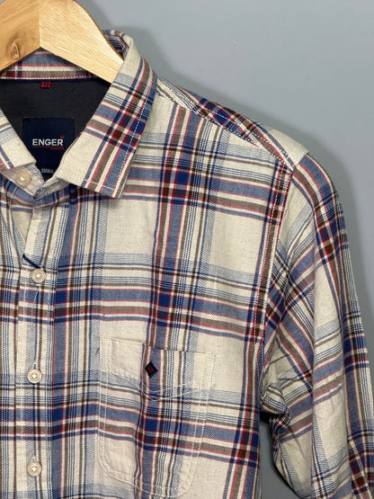 Men's Checked Full Sleeve Shirt