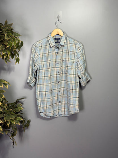 Men's Checked Full Sleeve Shirt