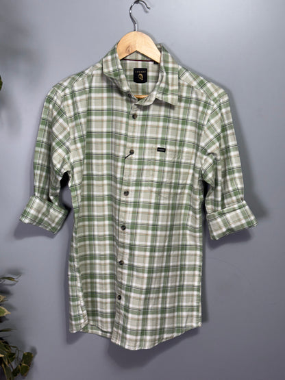 Men's Checked Full Sleeve Shirt