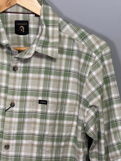 Men's Checked Full Sleeve Shirt