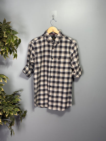 Men's Checked Full Sleeve Shirt