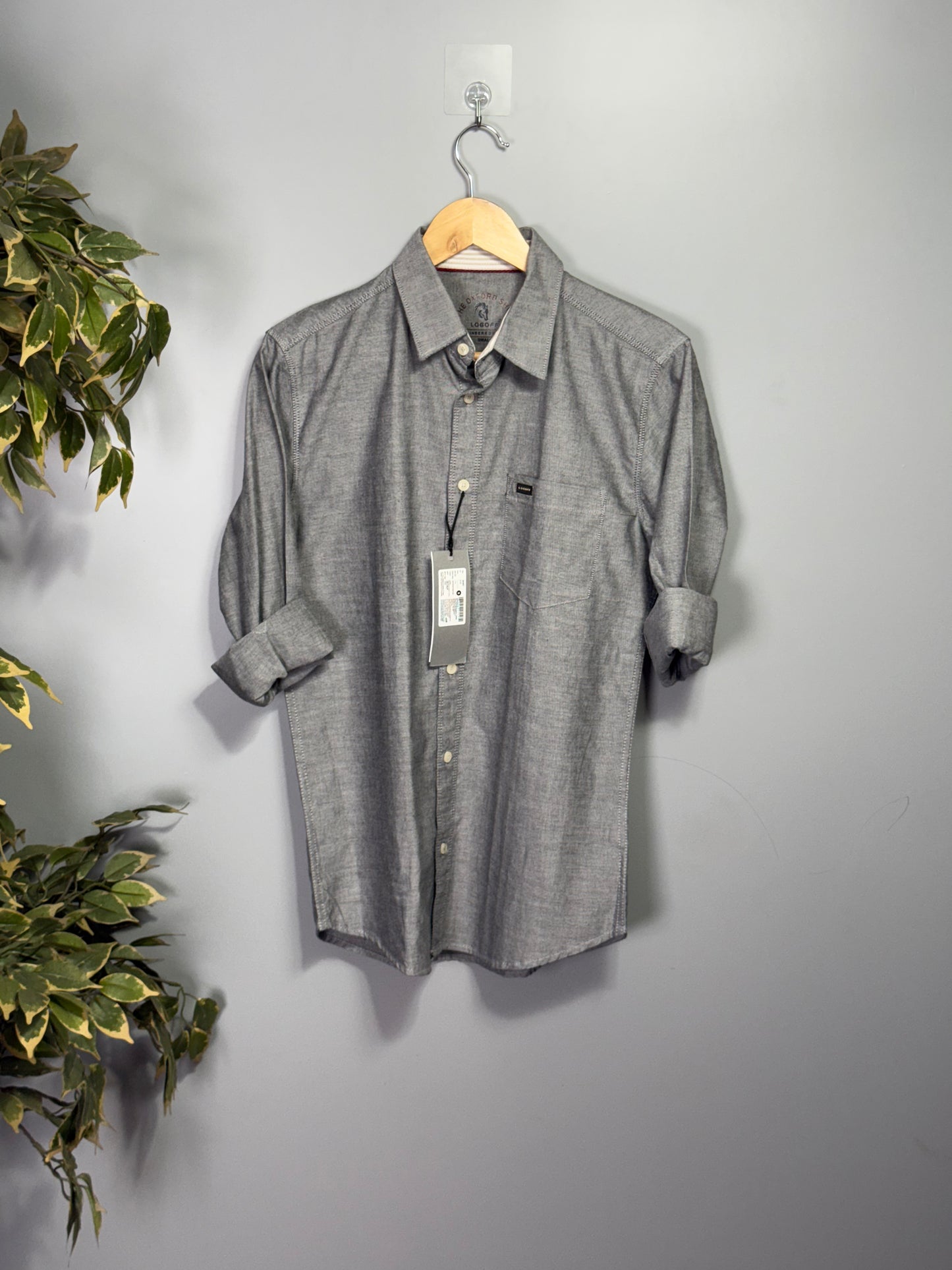 Men's Solid Full Sleeve Shirt