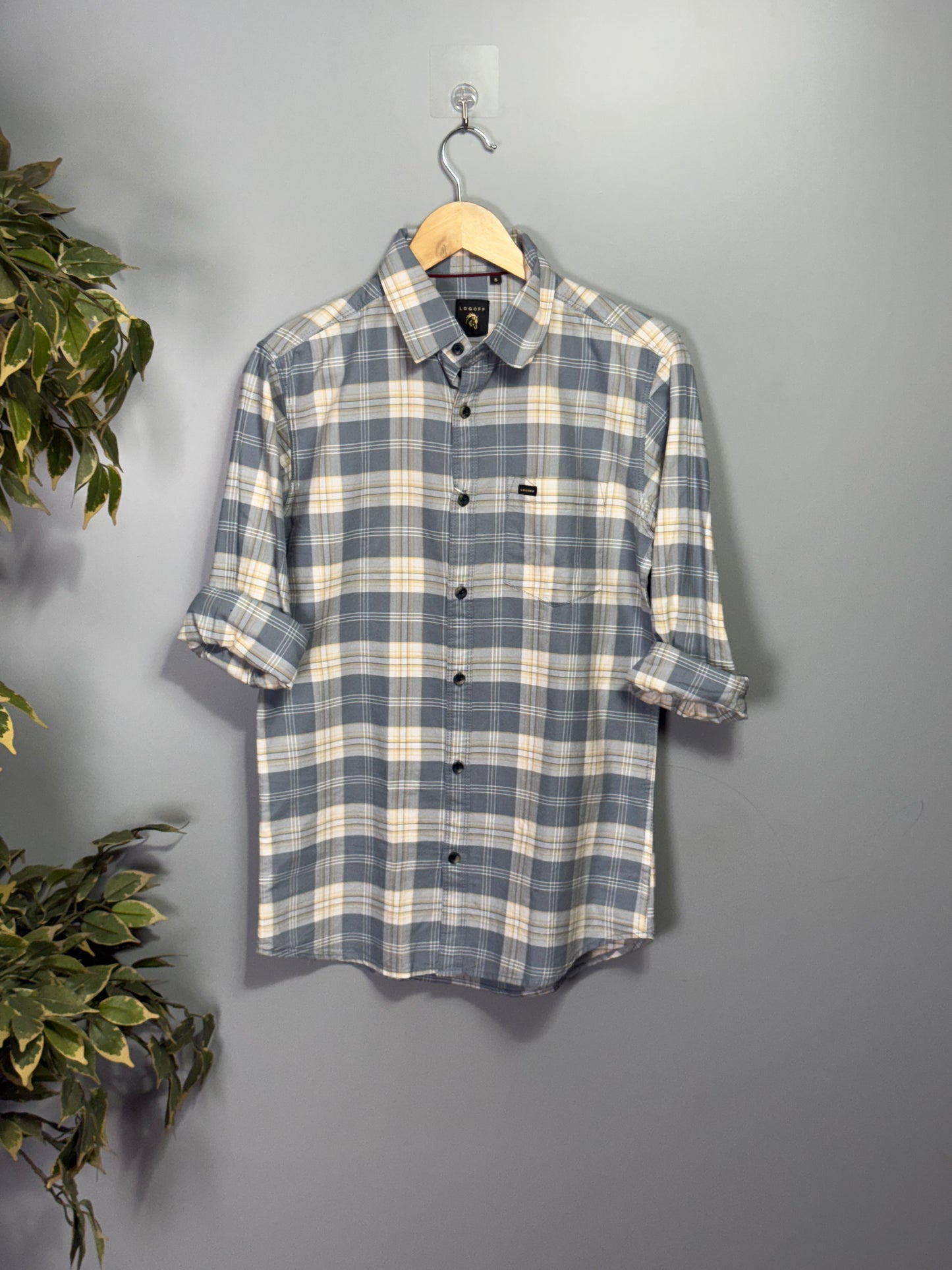 Men's Checked Full Sleeve Shirt