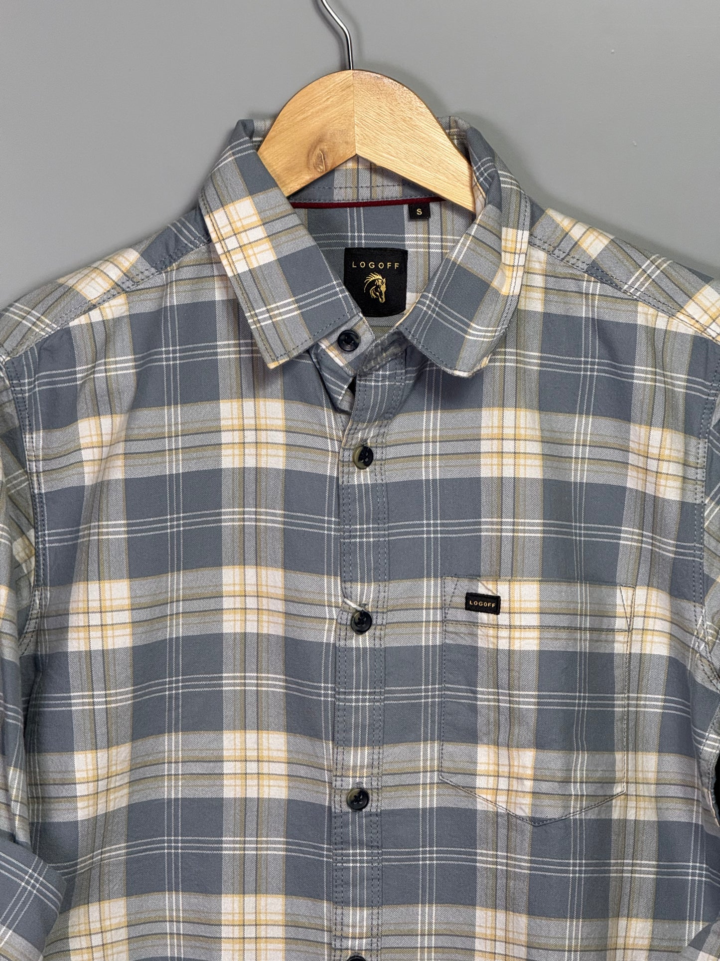 Men's Checked Full Sleeve Shirt