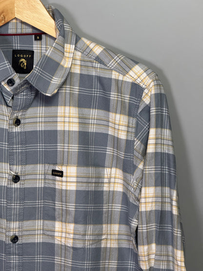 Men's Checked Full Sleeve Shirt