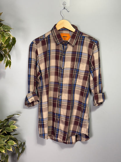 Men's Checked Full Sleeve Shirt