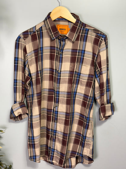 Men's Checked Full Sleeve Shirt