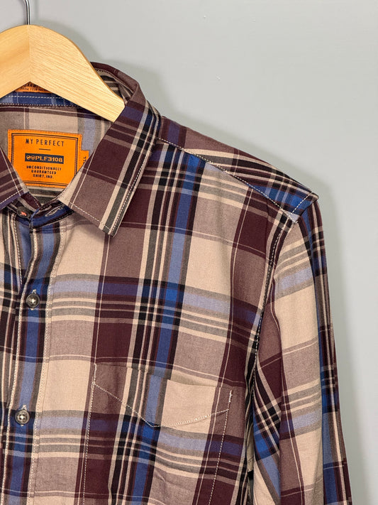 Men's Checked Full Sleeve Shirt