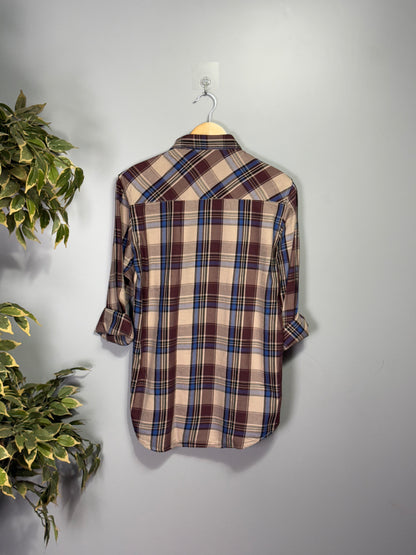 Men's Checked Full Sleeve Shirt