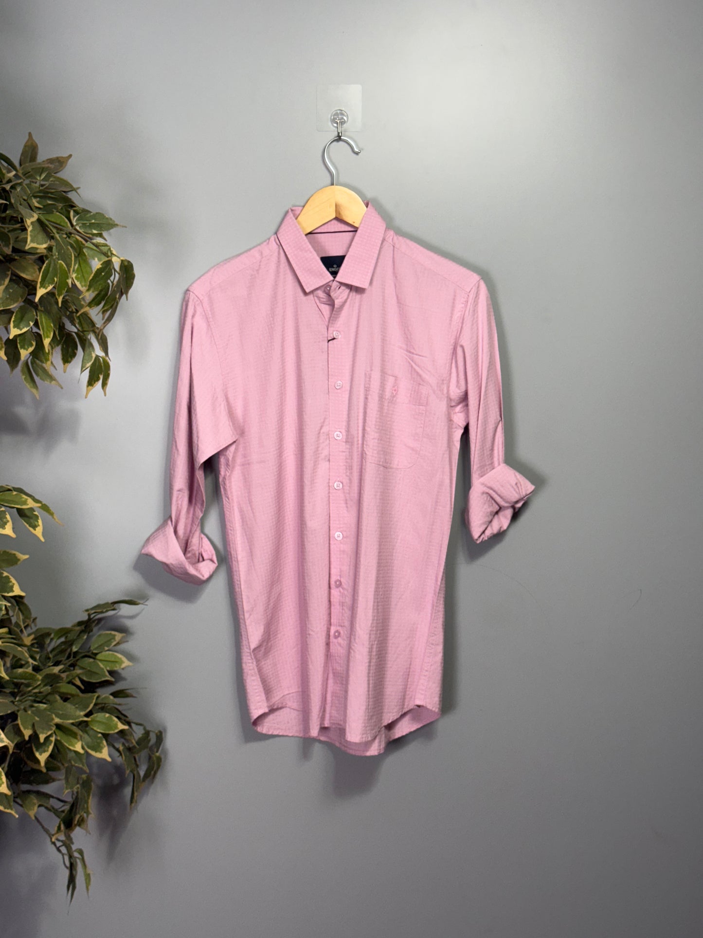 Men's Solid Full Sleeve Shirt