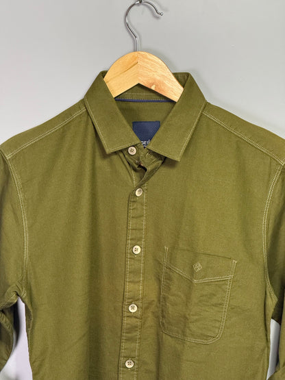 Men's Solid Full Sleeve Shirt