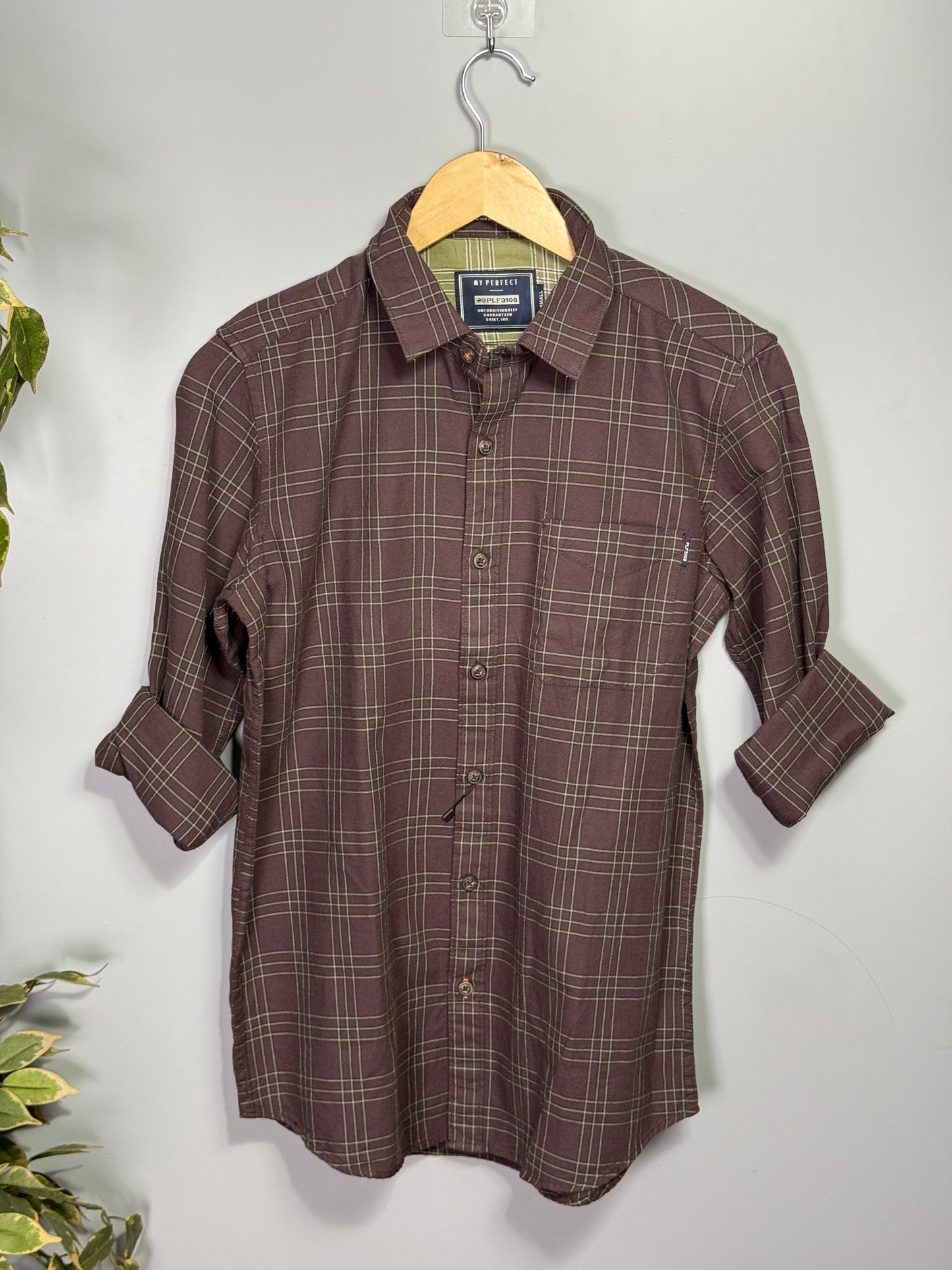 Men's Checked Full Sleeve Shirt