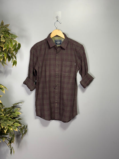 Men's Checked Full Sleeve Shirt