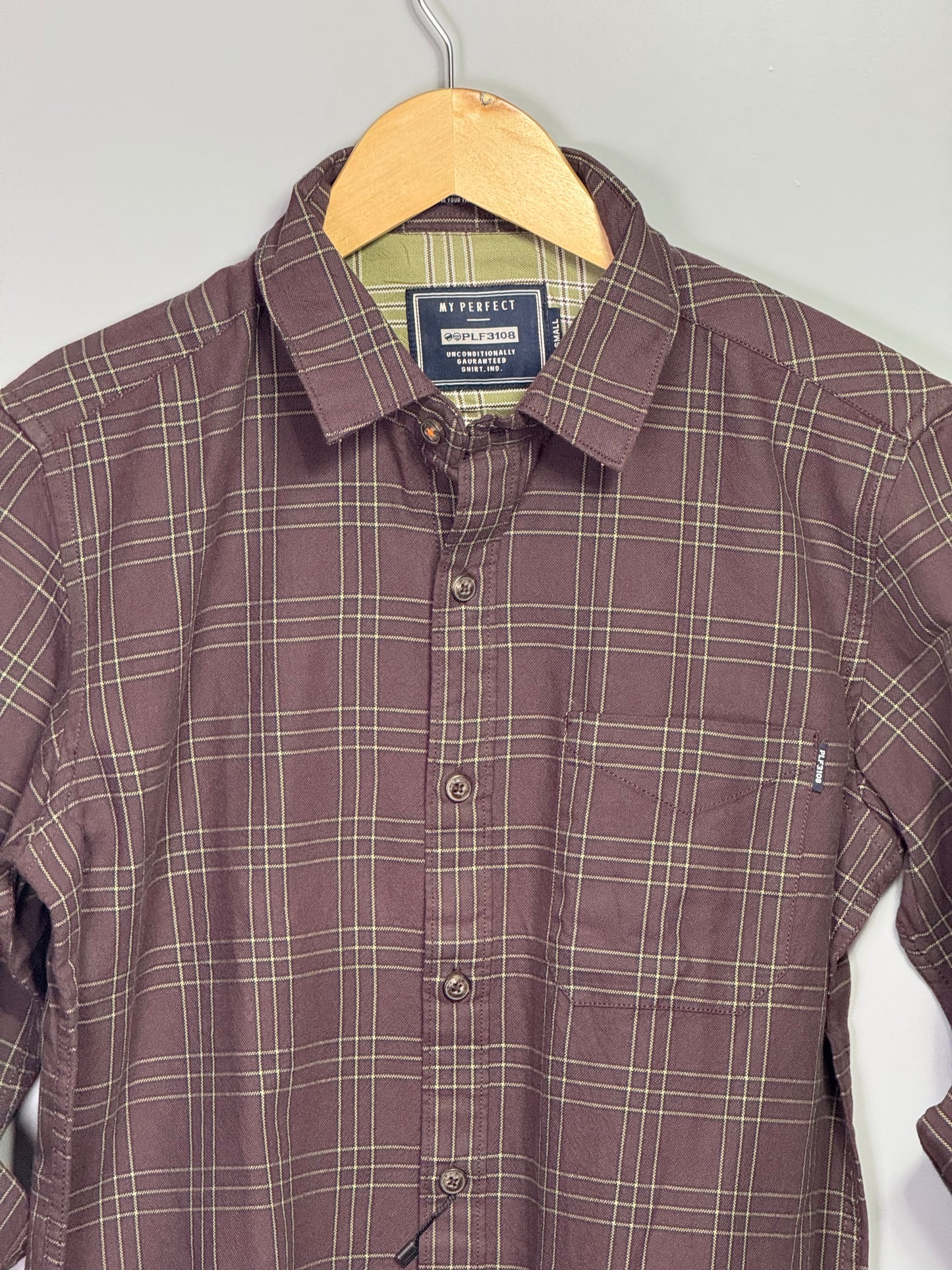 Men's Checked Full Sleeve Shirt