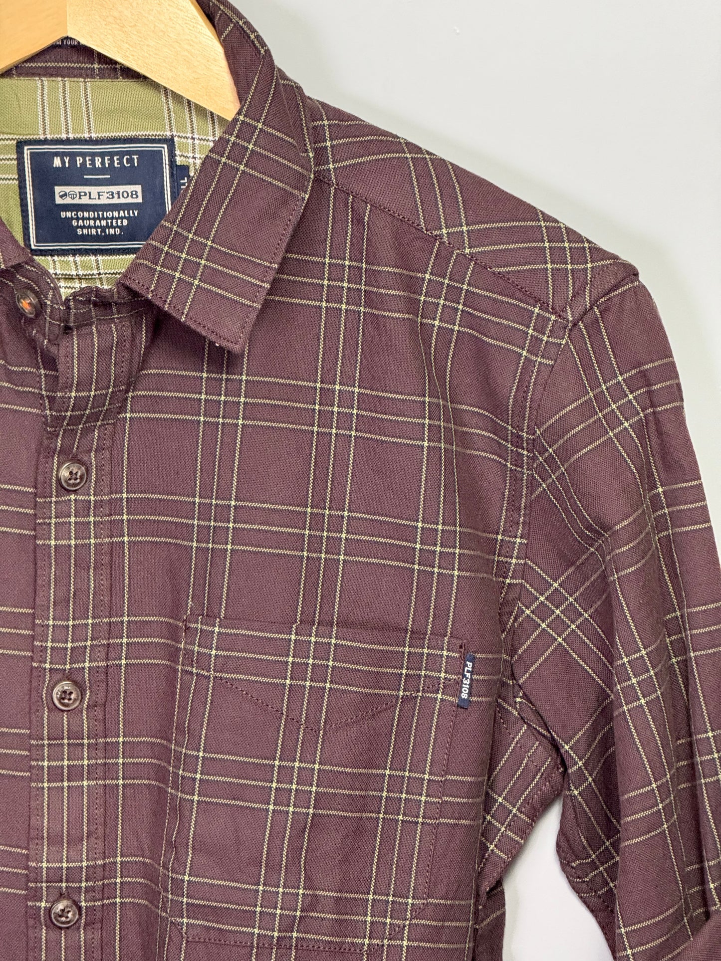 Men's Checked Full Sleeve Shirt