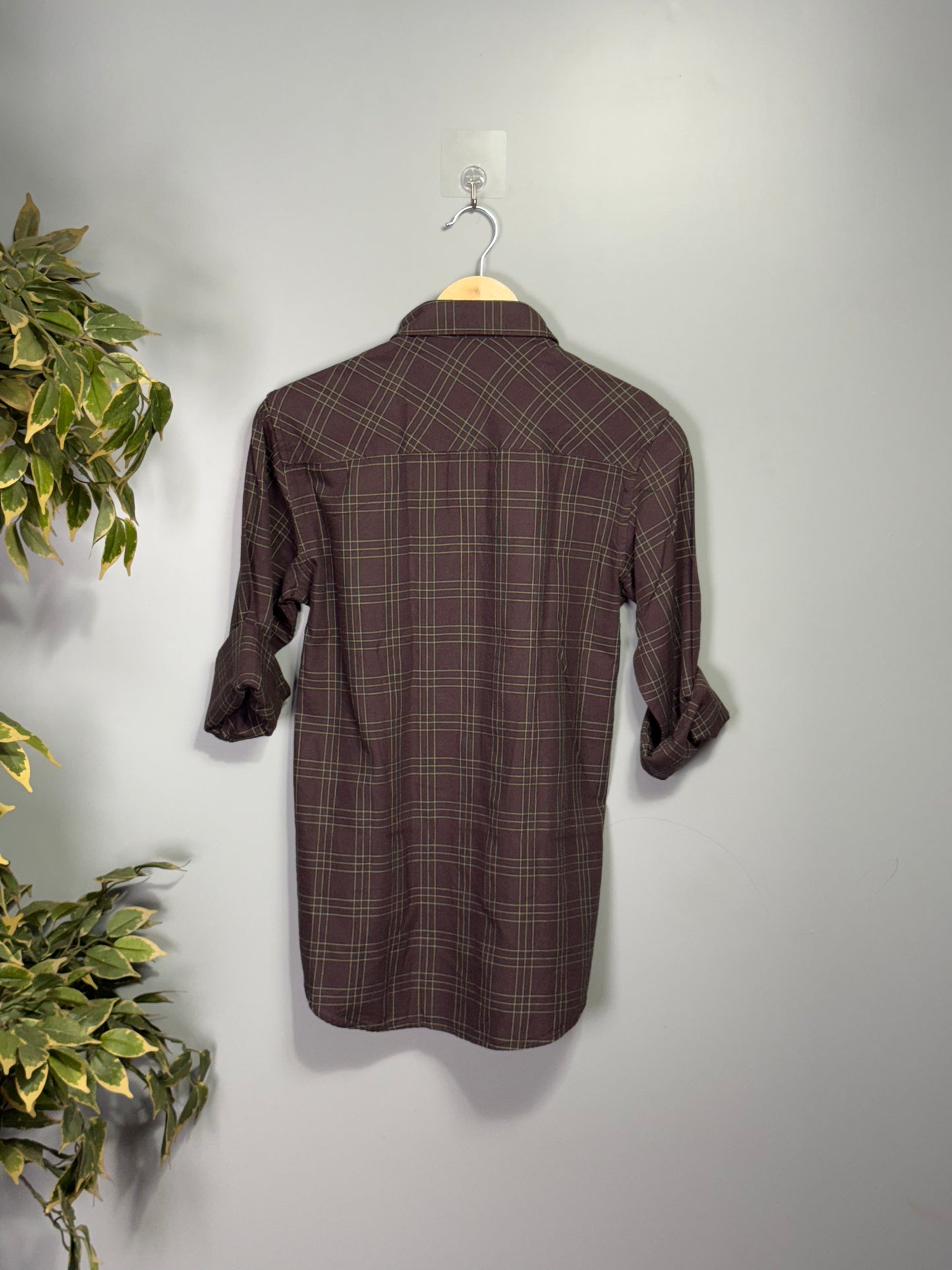 Men's Checked Full Sleeve Shirt