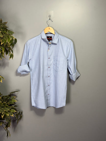 Men's Solid Full Sleeve Shirt